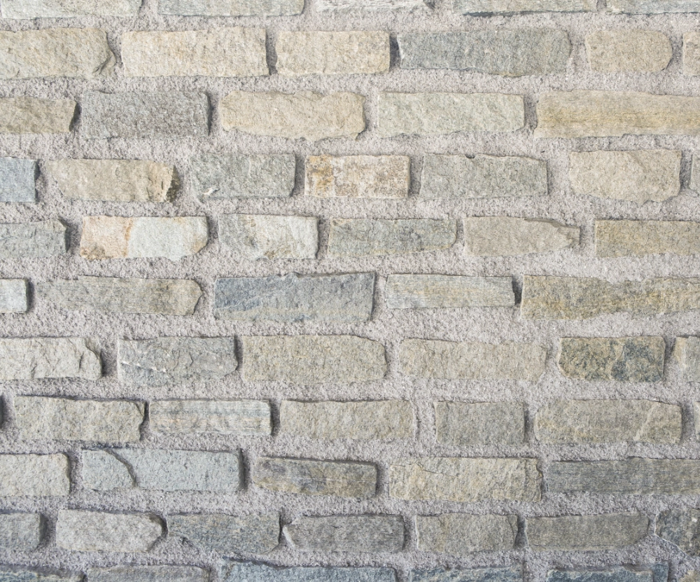 S30-16 Gneis-Bruchsteinmauerwerk grau-braun