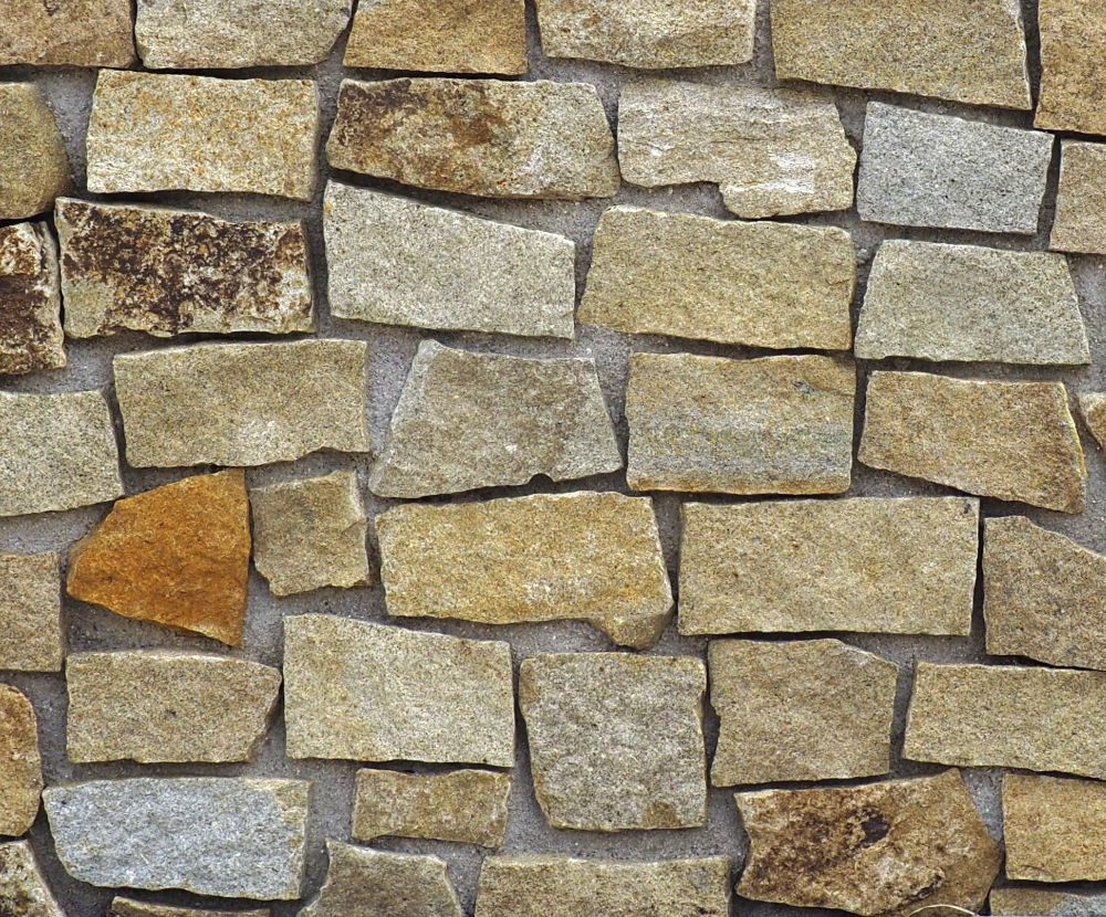 S30-21 Granit-Mauerwerk braun